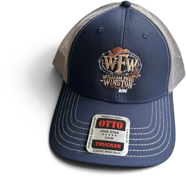 William Fred Winston WFW trucker hat